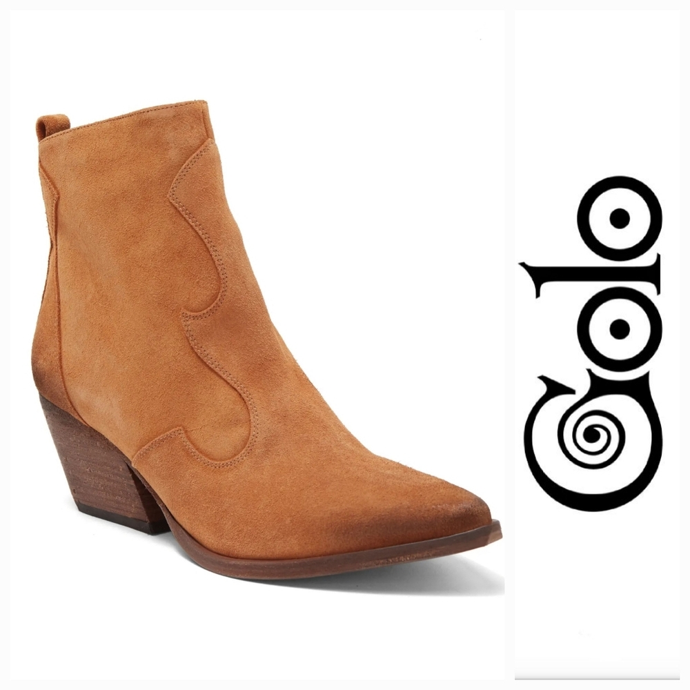 Gorgeous Western Chic Golo Genuine Suede Booties